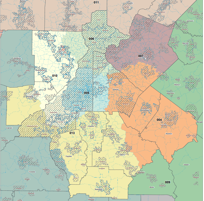 Here Are All Of The Proposed Redistricting Maps For Georgia Georgia Public Broadcasting 7377